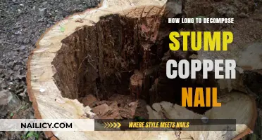 The Mystery of Decomposing Stumps and Nails
