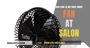 Drying Nails: Salon Fan Power and Time Needed