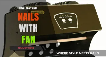 Quickly Drying Your Nails: Fans and Time Needed