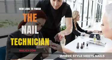 Becoming a Nail Technician: Time Commitment and Training