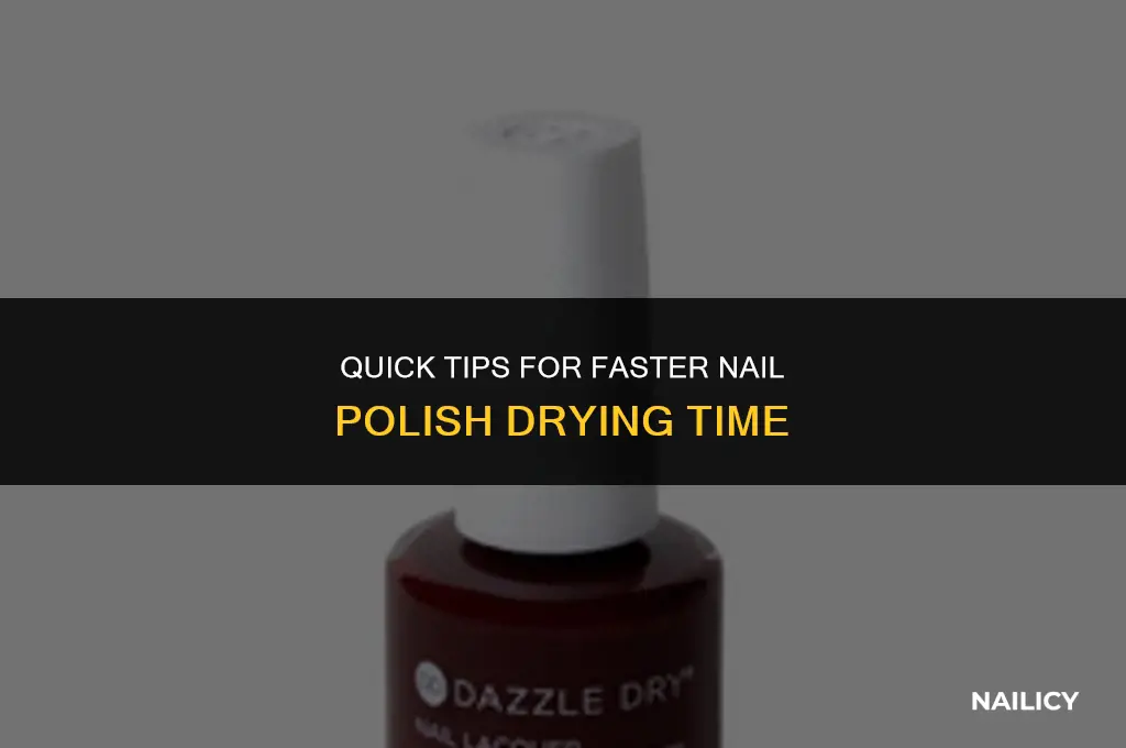 how long to get nail polish dry