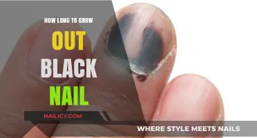 Growing Black Nails: Time and Care