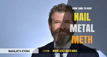Heating Meth: How Long to Heat Metal Nail?