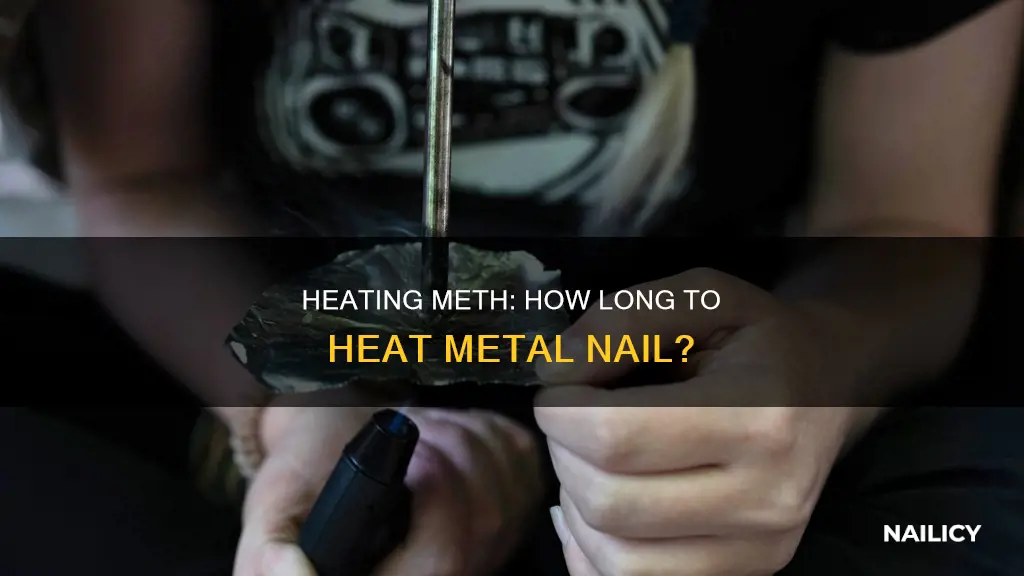 how long to heat nail metal meth