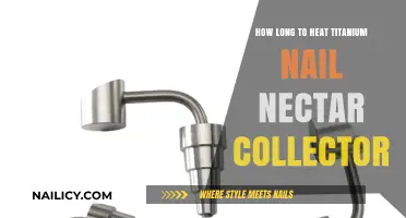 Heating Titanium Nails: Nectar Collector Temperature Guide