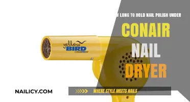 Perfectly Dry Nails: Conair Dryer Time for Flawless Polish