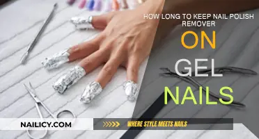 Gel Nails: Soak Off Time for Nail Polish Remover