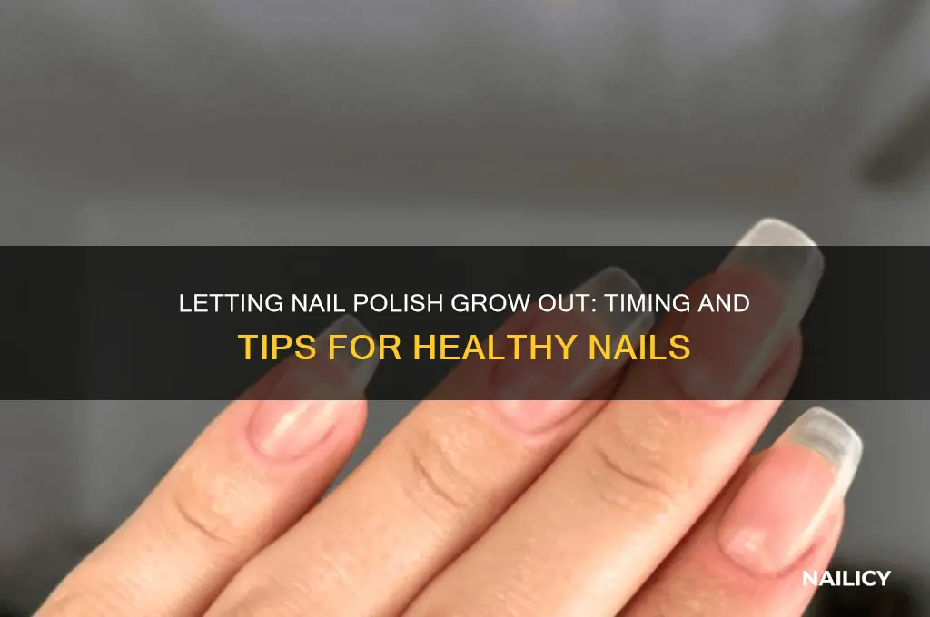 how long to let nail polish grow ou