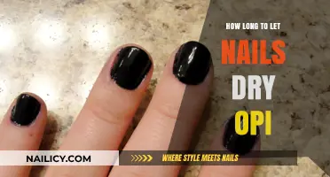 OPI Nails: Drying Time and Tips