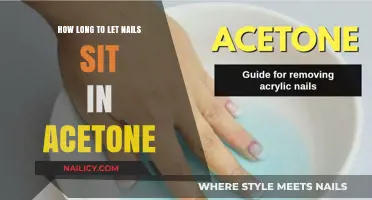 Soaking Nails in Acetone: How Long is Too Long?