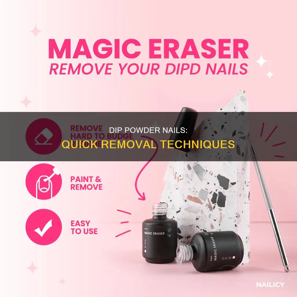how long to remove dip powder nails