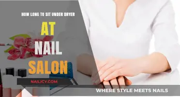 Nail Salon Hair Dryer: How Long Should You Sit?
