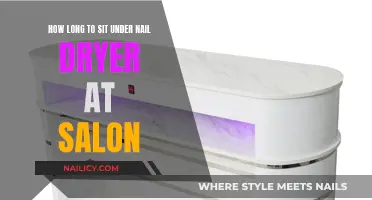 Nail Dryer Time: How Long Should You Sit?