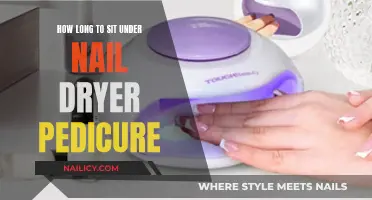 Nail Dryer Pedicure: How Long Should You Sit?