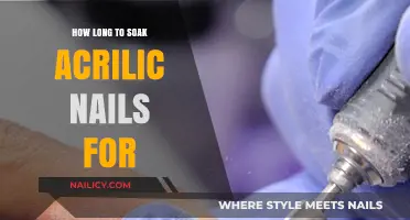 Soaking Acrylic Nails: How Long is Too Long?