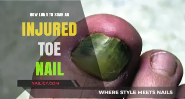 Soaking Injured Toenails: How Long is Too Long?