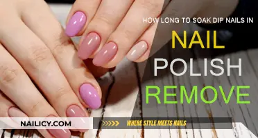 Soaking Dip Nails: How Long is Too Long?