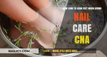 Soaking Feet: Ideal Soak Time for Nail Care