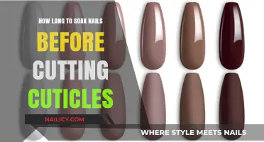 Soaking Nails: How Long Before Cuticle Cutting?