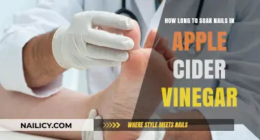 Soaking Nails in Apple Cider Vinegar: How Long is Enough?