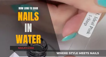 Soaking Nails: How Long Is Too Long?