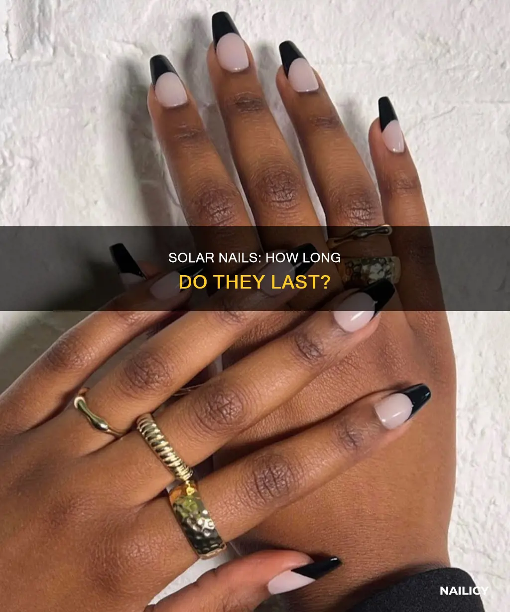 how long to solar nails last
