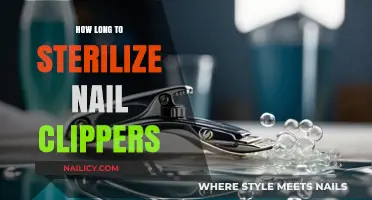 Sanitizing Nail Clippers: How Long is Enough?