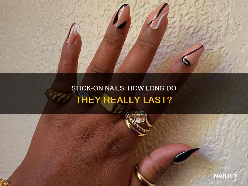 how long to stick on nails last