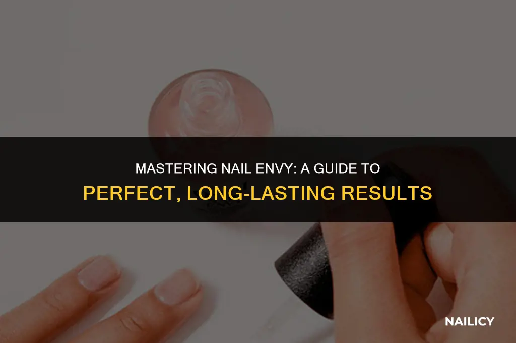 how long to use nail envy