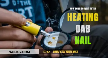 The Perfect Cooldown: Timing Your Dab Nail Session