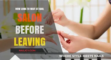 Nail Salon Wait Times: When Is It Okay to Leave?