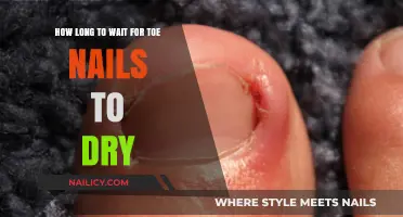 Toe Nails: Drying Time and What Affects It