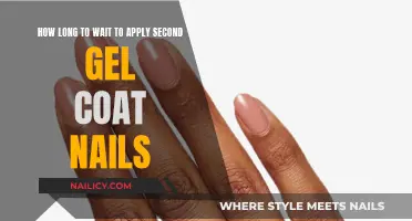 Gel Coat Nails: The Perfect Timing for Second Application