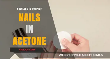 The Perfect Soak: Acetone Wrap Time for Nails