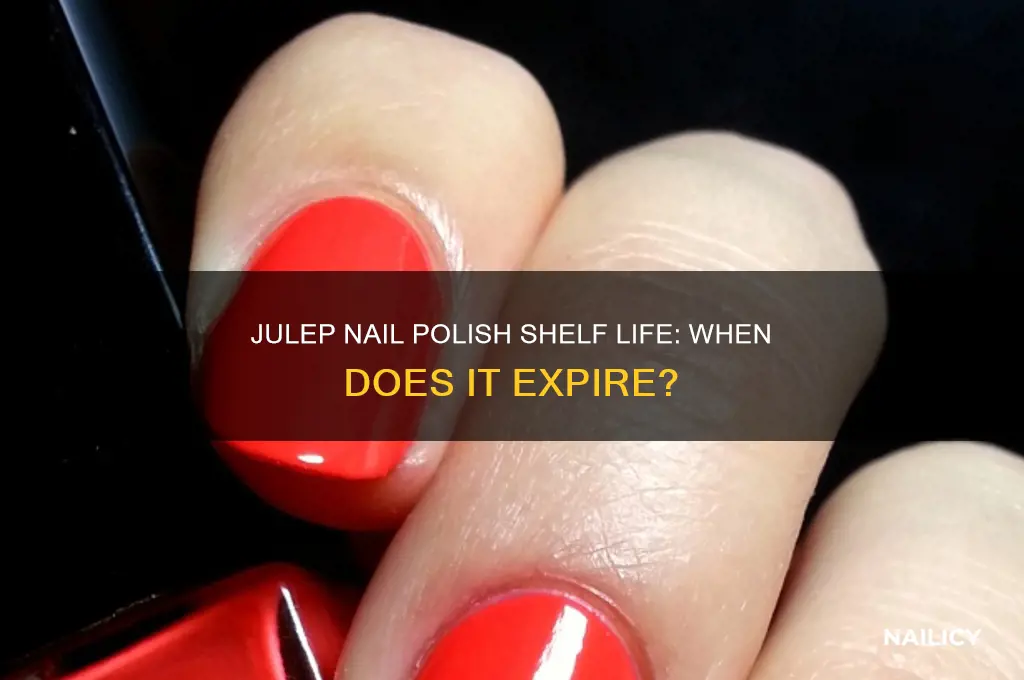 how long until julep nail polish expires