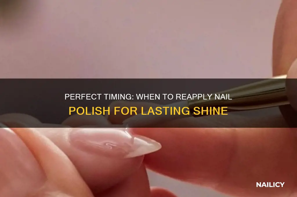 how long util i should reapply nail polish