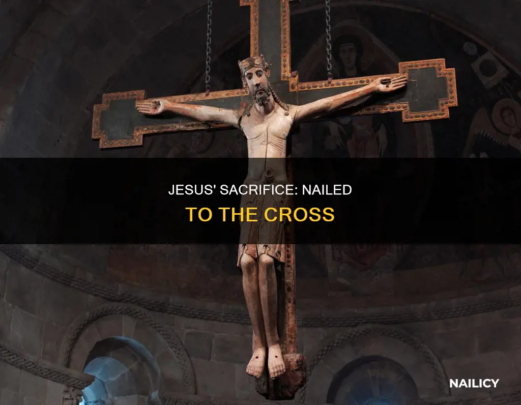 how long was jesus nailed on the cross