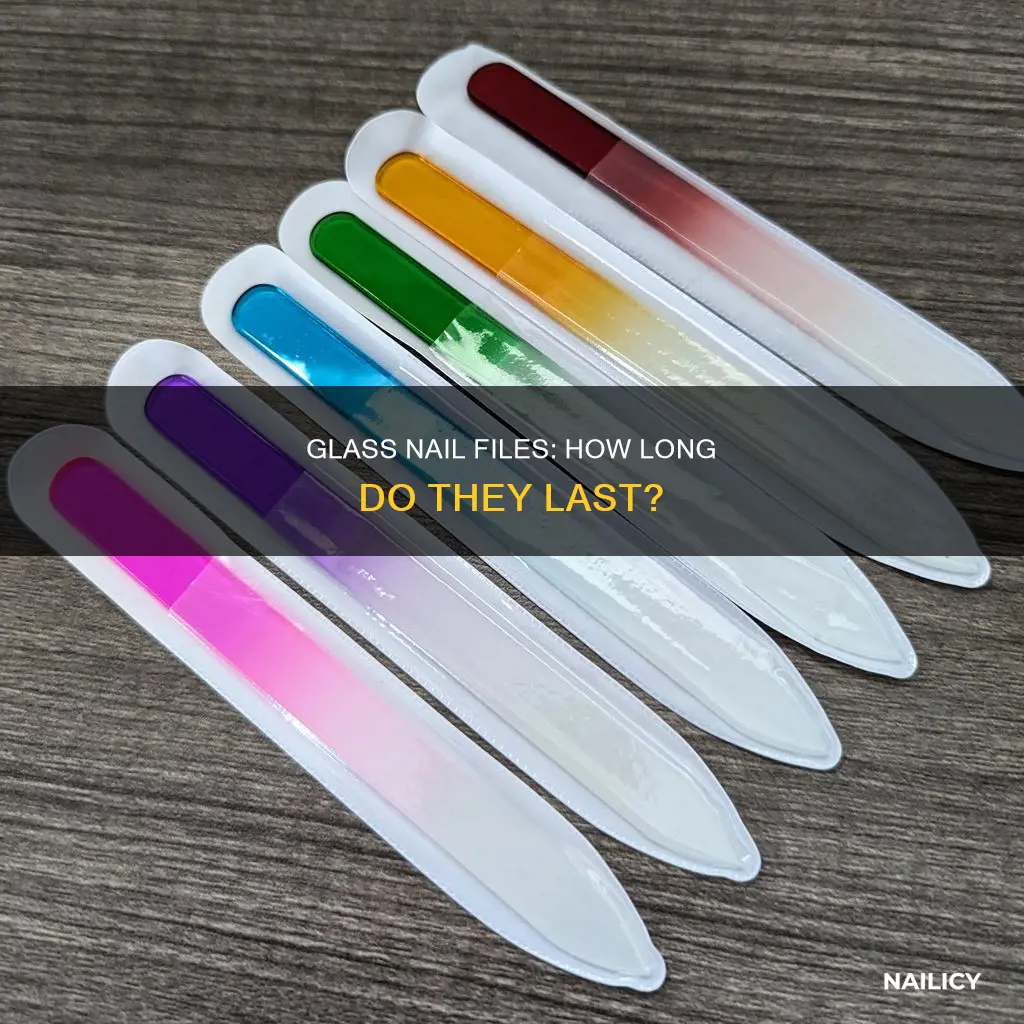 how long will a glass nail file last