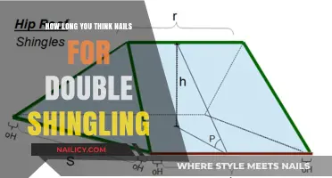 The Ideal Nail Length for Double Shingling