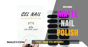 DIY Matte Nail Polish: Simple Steps for a Velvet Finish