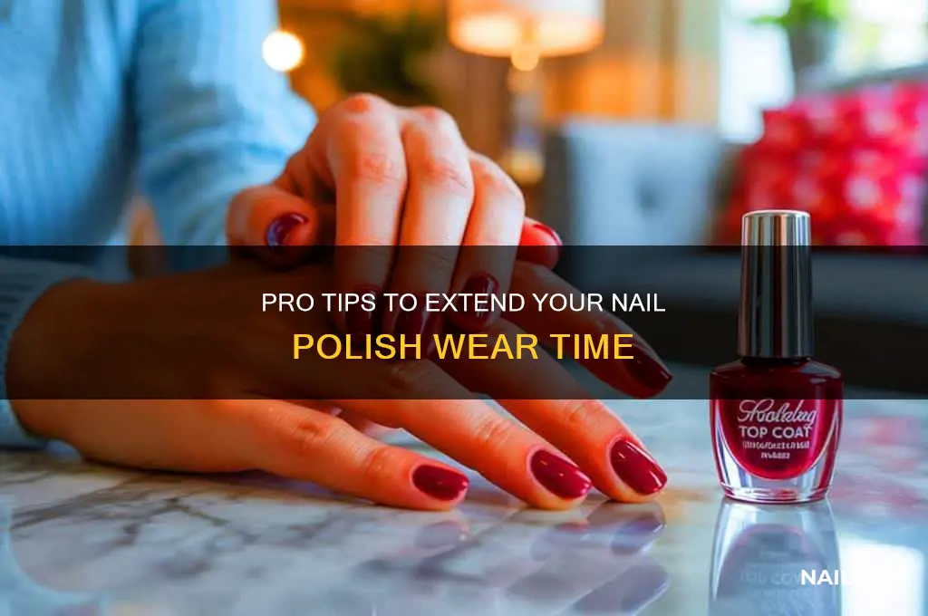 how make nail polish last longer
