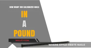 Galvanized 10D Nails: Pound Quantity and Practical Usage Guide