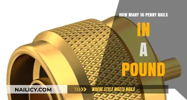 16 Penny Nails: Pound Quantity and Weight Explained