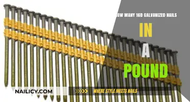 Galvanized 16d Nails: Pound Quantity and Practical Usage Tips
