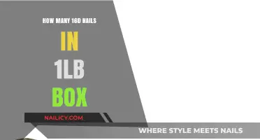 16d Nail Count: How Many Fit in a 1-Pound Box?