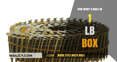 How Many 2-Penny Nails Fit in a 1-Pound Box?