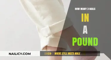 How Many 3-Inch Nails Are in a Pound? A Guide