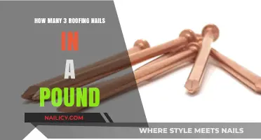 Roofing Nails Per Pound: Understanding 3-Inch Nail Quantity