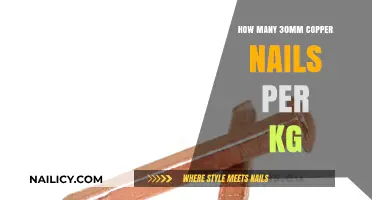 Copper Nails Weight Guide: 30mm Nails per Kilogram Calculation