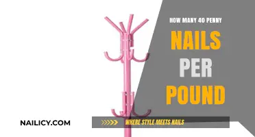 Penny Nail Weight: How Many 40d Nails Fit in a Pound?